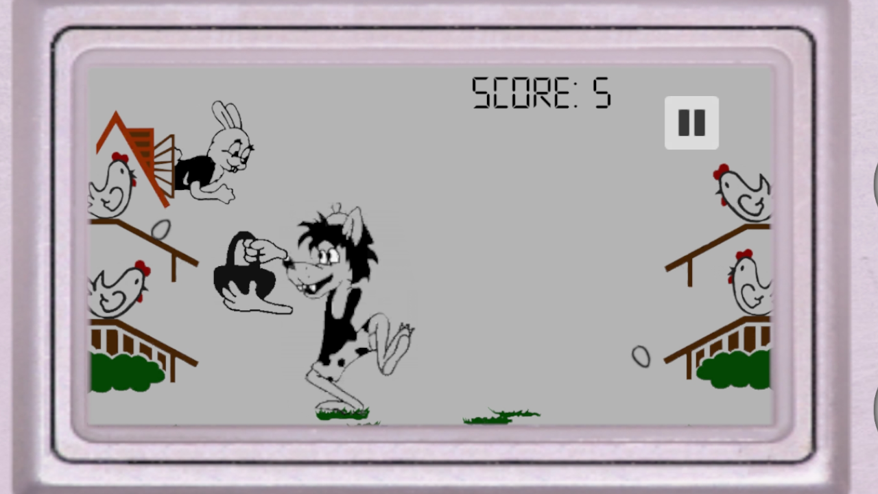Gra Jajeczka (Nu, pogodi!) screenshot