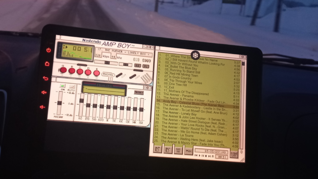 Winamp 2.x na Androida screenshot
